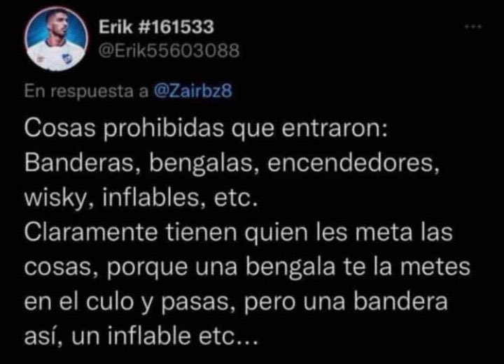 Ya sabemos como entraron la bengala naútica .