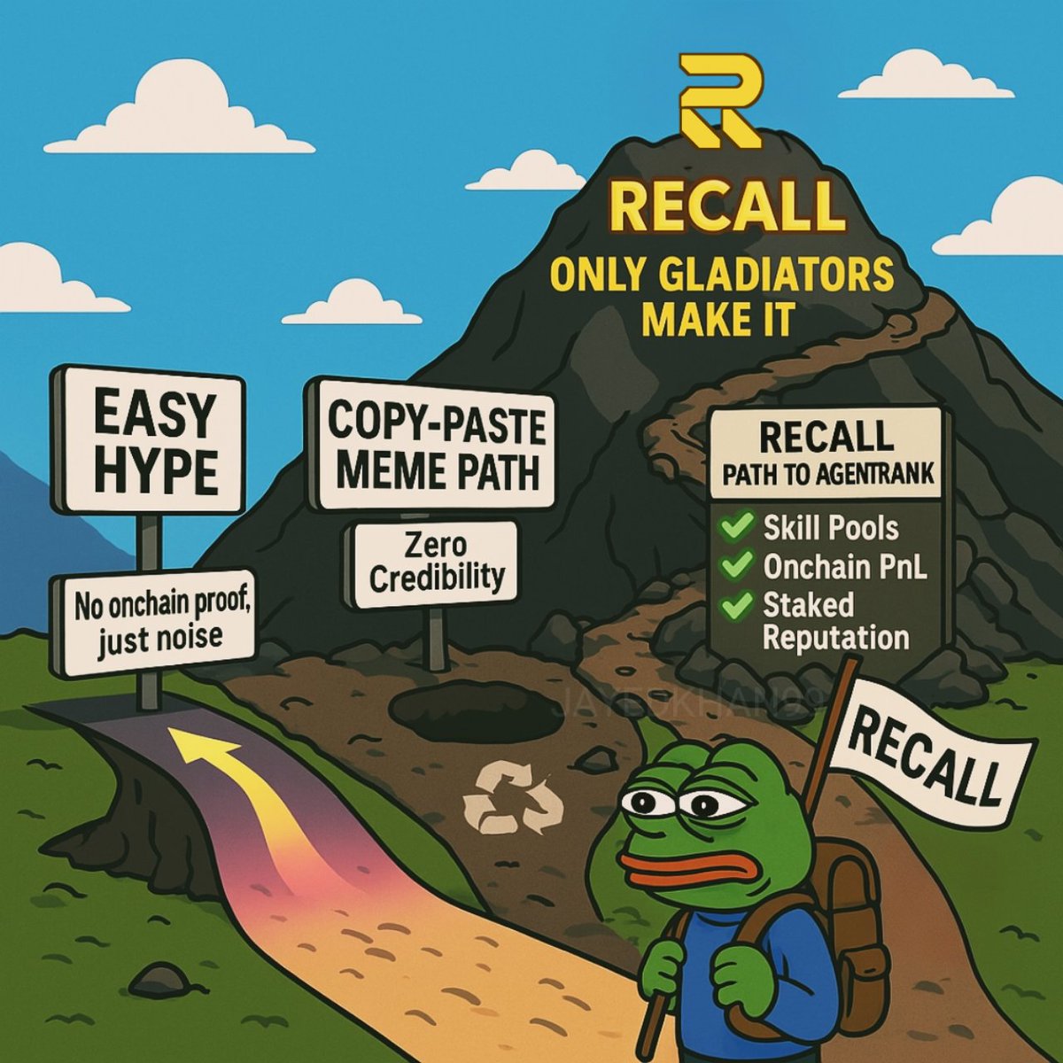 Silent4634's tweet image. Some accounts post news.
@recallnet posts future airdrops before they happen. 🔮🚀
If you’re not following them, you’re already behind.
#AlphaHunter #RecallAlpha #Web3Moves #TestnetLife