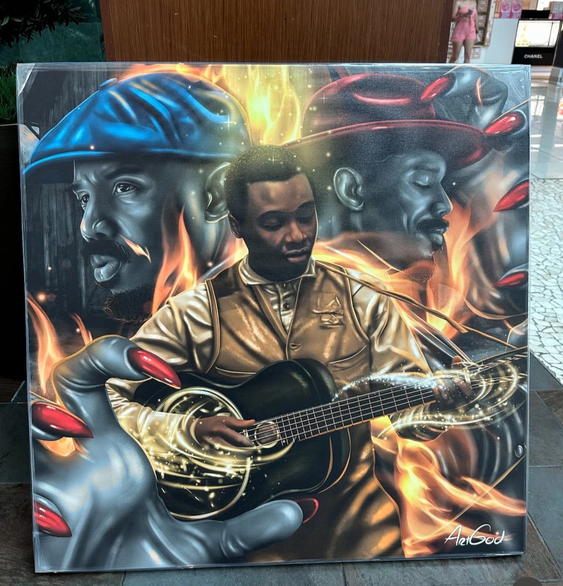 #sinners 
Art 🖼️ by me 
Canvas prints: darealicon.com