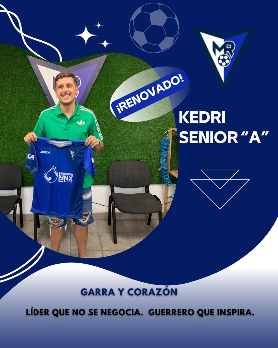 🔒 RENOVADOS 🔒
AITOR &amp; KEDRI seguirán dejando el alma en cada balón.

💥 Garra. ❤️ Corazón. ✈️ Poderío en el juego aéreo.
Dos líderes que no se negocian. Dos guerreros que inspiran.

⚔️ Nos sobran motivos.
🔥 ¡Seguimos luchando juntos!

#Renovados #GarraYCorazón #AitorYKedri