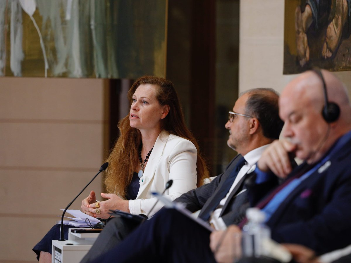 MacdonaldIngrid's tweet image. Grateful to @PCRCBiH for organising the #Srebrenica30 Conference & opportunity to speak about the immense efforts of survivors and CSOs from 🇧🇦. They have long led the fight for justice, truth and honouring the victims, encouraging the next generation to be champions of peace 🕊️.