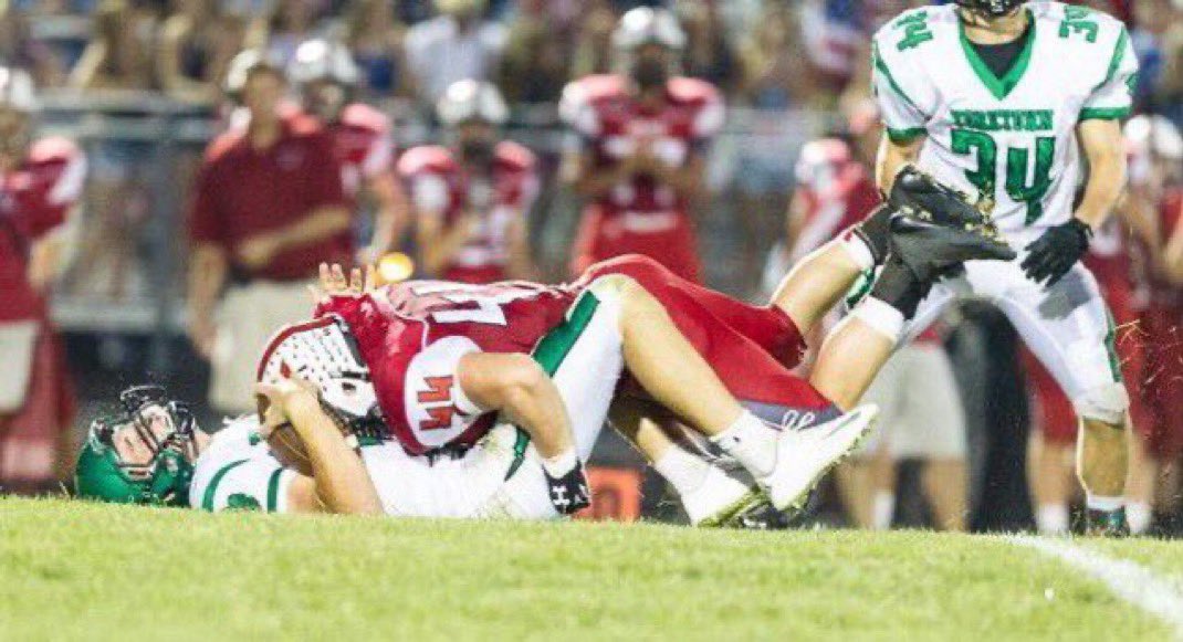 NPCoachRalph's tweet image. Sterling Curran, LB - 2014 (1st Team AP All-State, Team Captain) 157 Tackles, 32 TFL, 8 sacks, 5 FF, 3 FR, 1 INT. #44Days