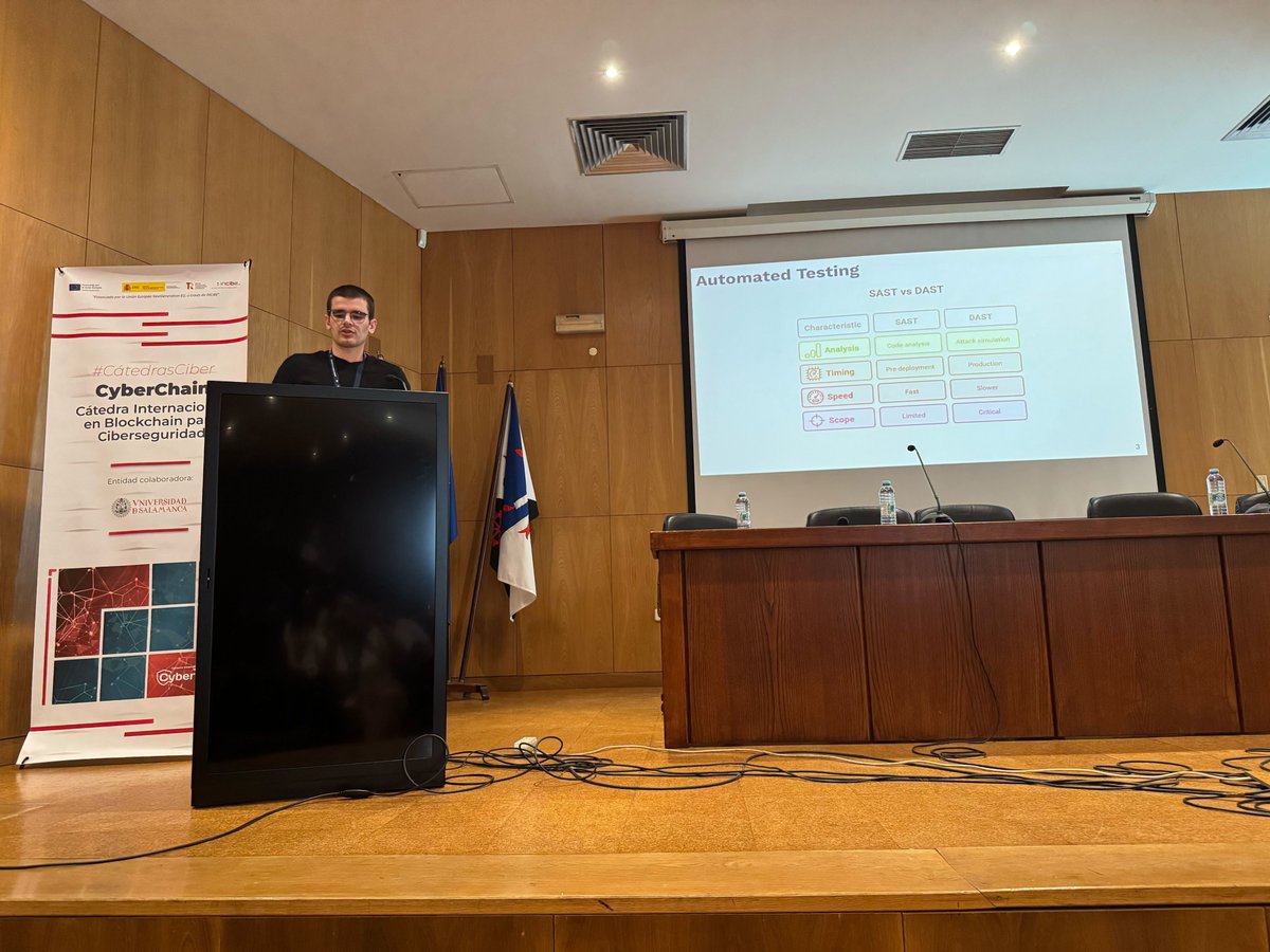 BISITE_USAL's tweet image. La Cátedra CyberChain de @INCIBE y @usal participa en la Conferencia de IA y Ciberseguridad ICAI 2025 🇵🇹
CyberChain ha organizado una Special Session centrada en explorar cómo los sistemas basados en IA pueden ayudar frente a los ciberataques 💻
#CátedrasCiber #NextGenerationEU