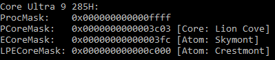 InstLatX64's tweet photo. New #Intel CPUID dumps:
-2C+10c #Core #Ultra 7 265U B0650 #ArrowLakeU 2P+8E+2LPE, #RedwoodCove,#Crestmont,Crestmont
-6C+10c Core Ultra 9 285H C0652 #ArrowLakeH 6P+8E+2LPE, #LionCove,#Skymont,Crestmont
#AMD steppings
- #Raphael #Zen4 A60F13 [1]
- #GraniteRidge #Zen5 B40F41 [2]
1/2 https://t.co/zjEFdz1nLy