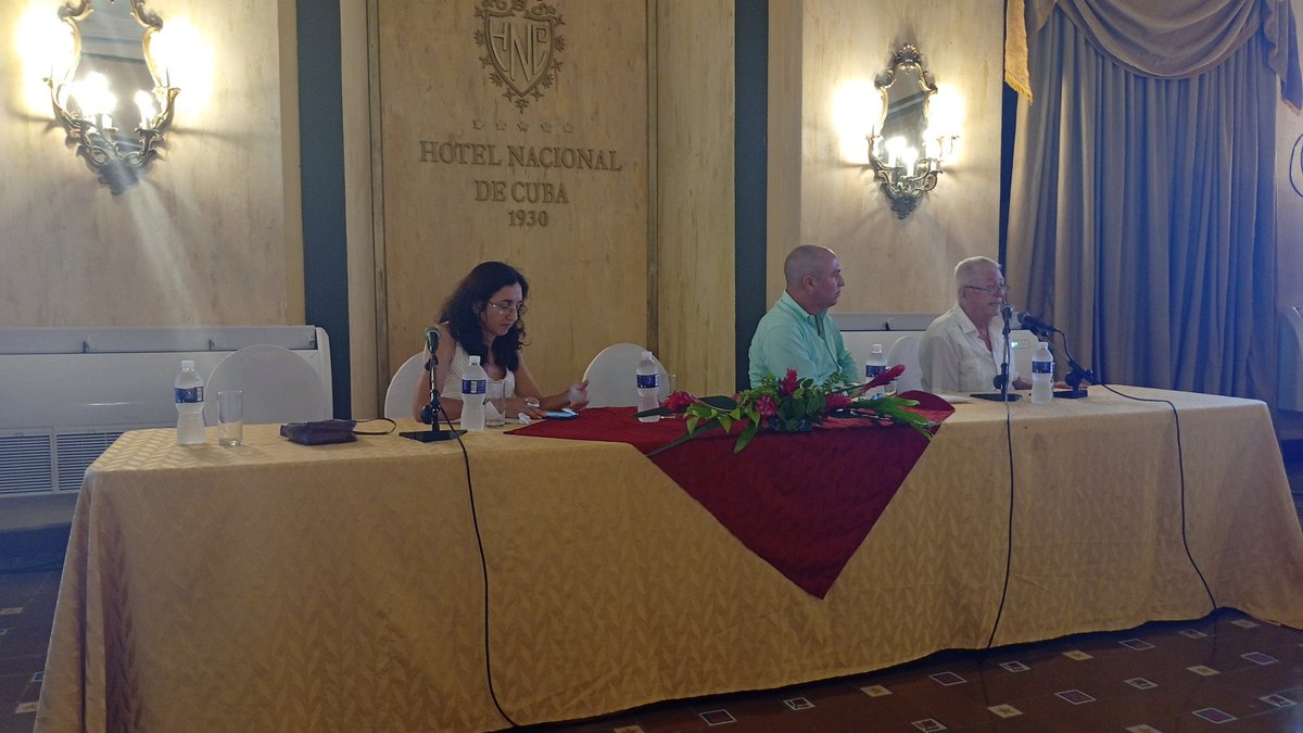 aesteveztm's tweet photo. Comienza en el Hotel Nacional de Cuba el Taller de Buenas Prácticas en Automatización Industrial organizado por Tecnomatica con la colaboración del Ministerio de Industrias y CEDAI. #Tecnomatica45 #CEDAI #MINDUS https://t.co/rWZ4lzveNC