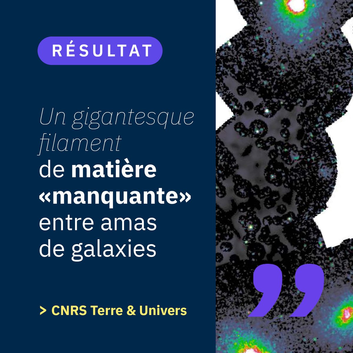 CNRS_INSU's tweet image. #RésultatScientifique Où se cache la moitié de la matière ordinaire de l'Univers ? Une équipe internationale apporte une réponse spectaculaire grâce à une découverte dans le superamas de Shapley. insu.cnrs.fr/fr/cnrsinfo/de…