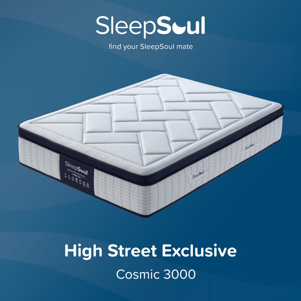 SleepSoulTM's tweet image. NEW &amp;amp; EXCLUSIVE 💤

Meet our 4 brand new high street-only SleepSoul mattresses – Juno, Cosmic, Aries &amp;amp; Thea – available in-store only! 🛏️

Prices from just £199. Try in person, feel the comfort 💫

View all collections: zurl.co/vAXXL

#SleepSoul #InStoreOnly