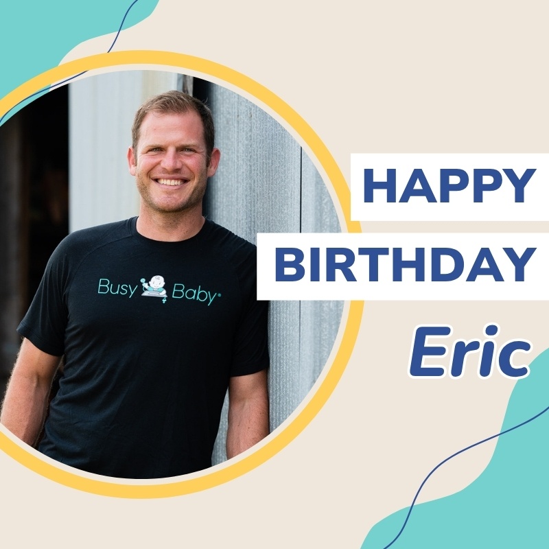 🎉 Happy Birthday, Eric! 🎂
Help us celebrate, drop a 🎈 in the comments to wish Eric a very happy birthday!
busybaby.com
#HappyBirthdayEric #BusyBaby #VeteranOwned #FamilyBusiness #BusybabyBehindTheScenes #HBDEric