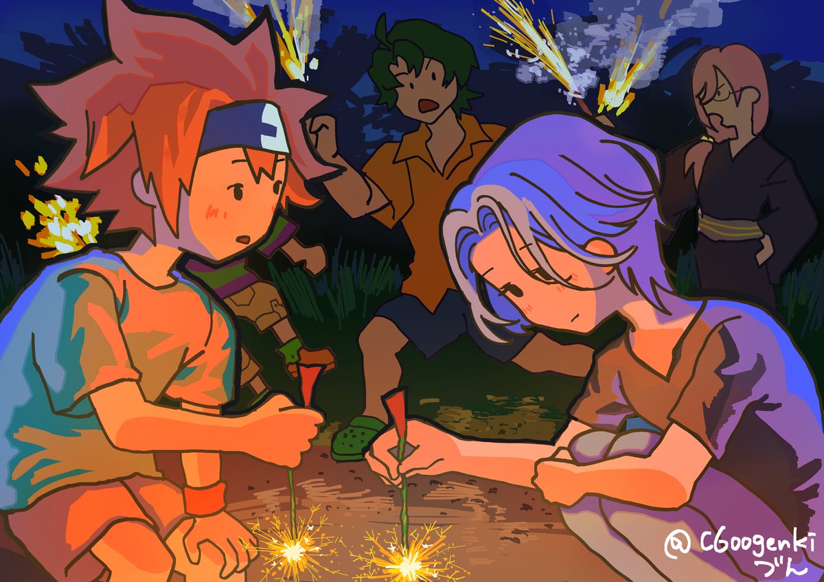 #2025年自分が選ぶ今年上半期の4枚
本当にあんまり描かないのに、エスケーエイト見てからめずらしく描いてました。エスケーエイトに手を動かされた、上半期。