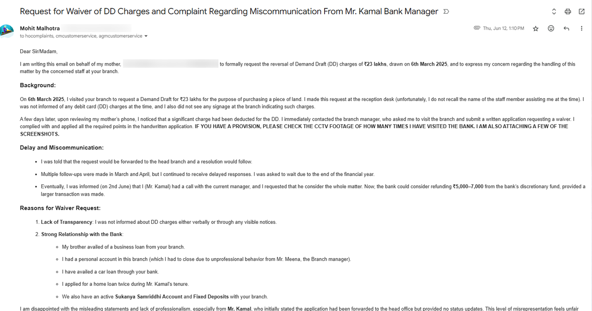 mhtmlhtra's tweet photo. If @mahabank  panel doesn't care. What else can I expect from their employees?
#bank #fraud #news #Strike #BankStrike #july2025

cc: @FinancialXpress @RBI @RBIsays @TheOfficialSBI @pnbindia @news24tvchannel @aajtak @IndiaToday @timesofindia @punjabkesari https://t.co/o4qE7V1xcF