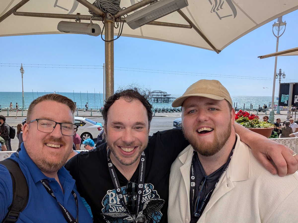 Beach front vibes in full force. #developbrighton <a href="/developconf/">Develop:Brighton 2025</a> cracking job!