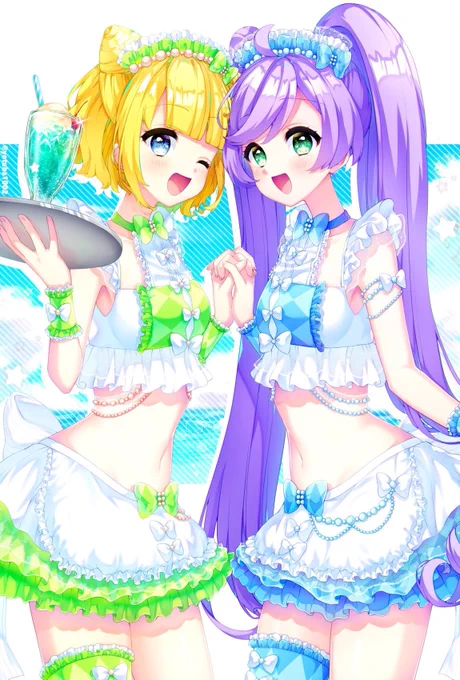 6、7年前に描いたプリパラ絵かわいいな