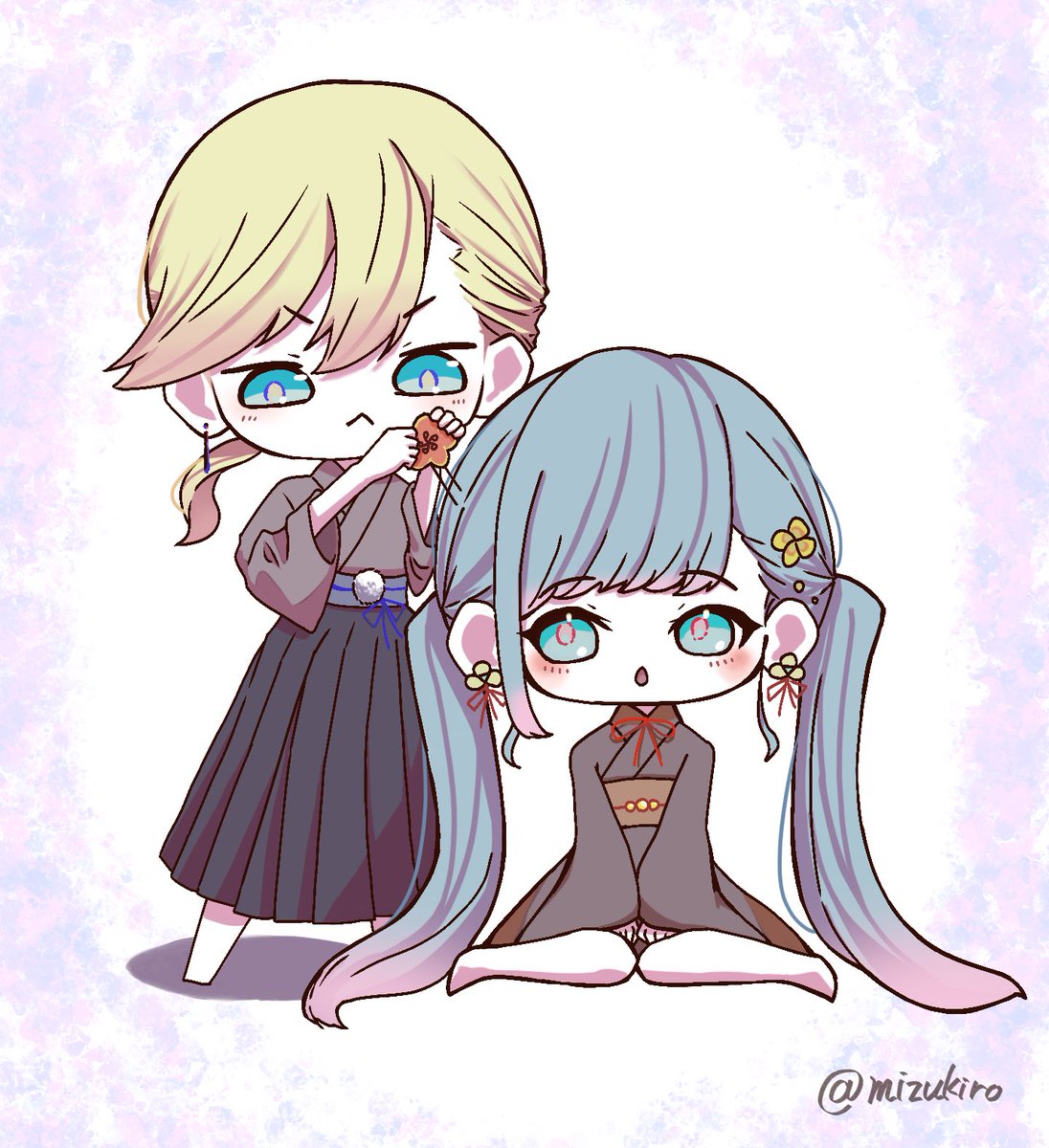 ・・・身支度中・・・
#レンミク