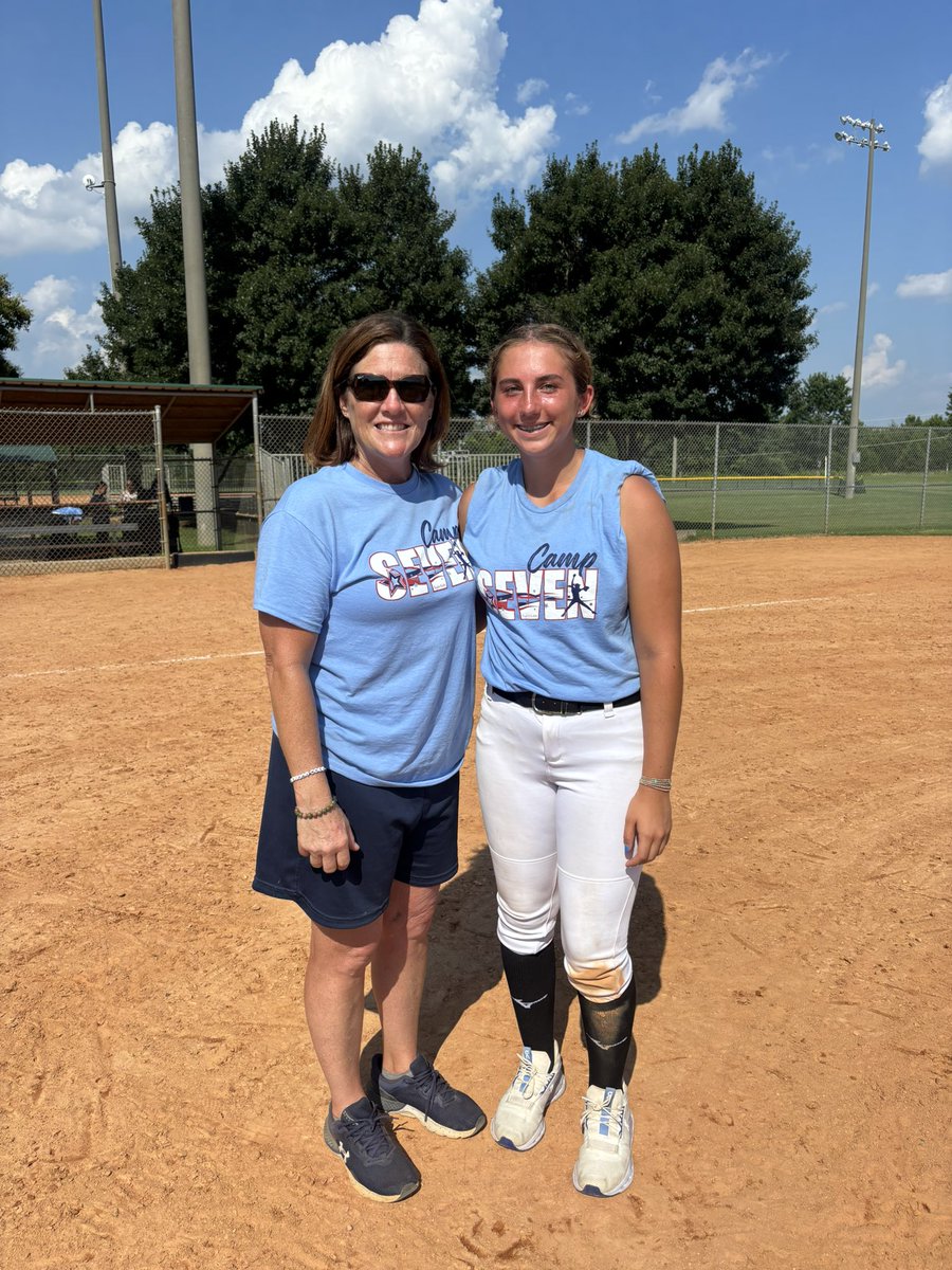 Always the best time at camp seven! Great instruction from so many different college players/coaches. <a href="/coachmere_16/">Meredith Mills</a> <a href="/UNCGSoftball/">UNCG Softball</a> <a href="/BerrySoftball/">Berry Softball</a> <a href="/coachbreneman/">Janelle Breneman</a>