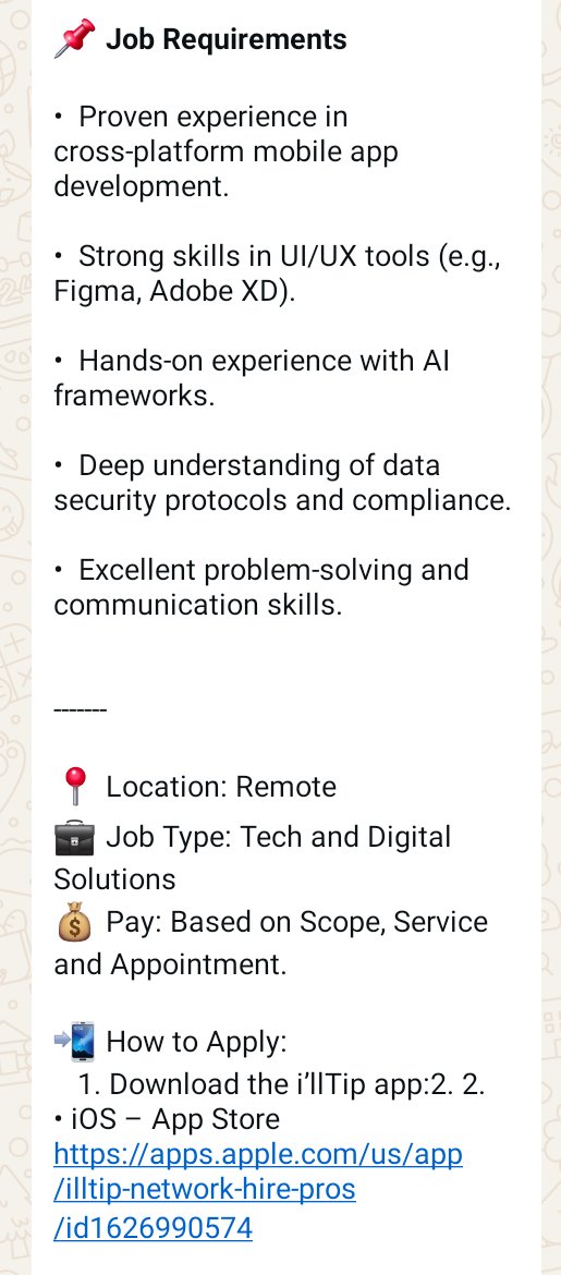 labakz's tweet photo. To apply👇
 download i’llTip in the Google play store 
https://t.co/CnYCRXc0Ja
Apple App Store link
https://t.co/rrHolqxWTb
Also people can access via web https://t.co/yaOXY698Uf https://t.co/YNxQoX16NV