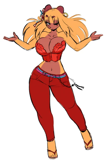 Beth Mai commission WIP