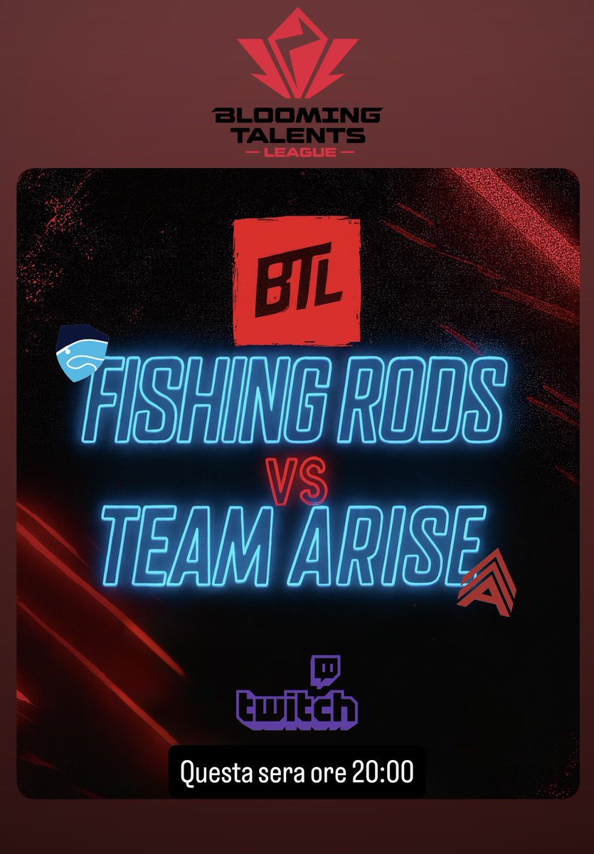 itsme_officilattv (@ceka_damiano) on Twitter photo Vi aspetto questa sera su #twitch che streammerò la #btl tra <a href="/arisevalorant/">ARISE Valorant</a> vs <a href="/fishingrodsval/">Fishing Rods</a> , vi aspetto
Alle 20:00, Link: twitch.tv/itsme_official… Vi aspetto questa sera su #twitch che streammerò la #btl tra <a href="/arisevalorant/">ARISE Valorant</a> vs <a href="/fishingrodsval/">Fishing Rods</a> , vi aspetto
Alle 20:00, Link: twitch.tv/itsme_official…
