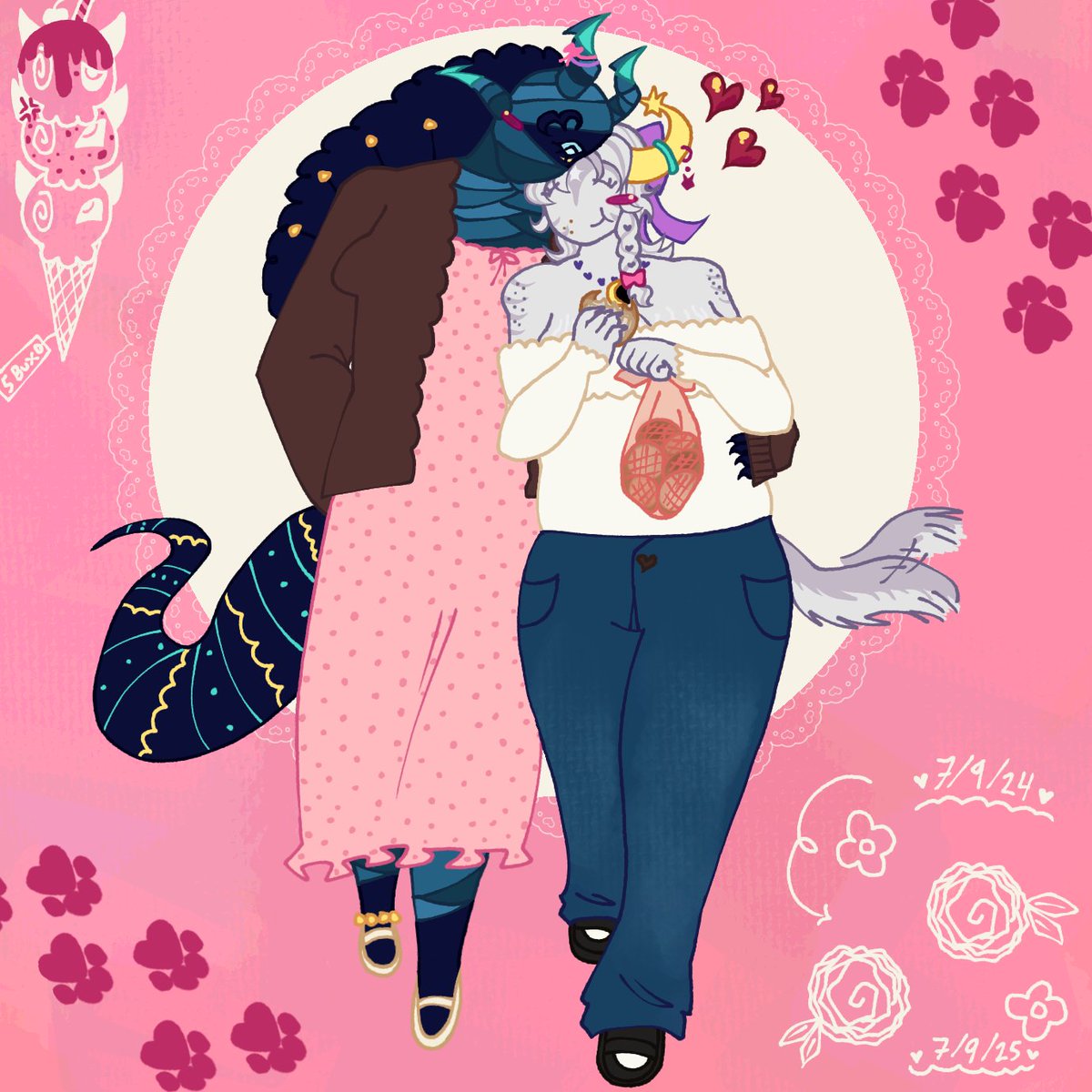 yumeship anniversary yay,,, 1 billion years of loving dollmaker 💜💙 #yumeship #yumetwt