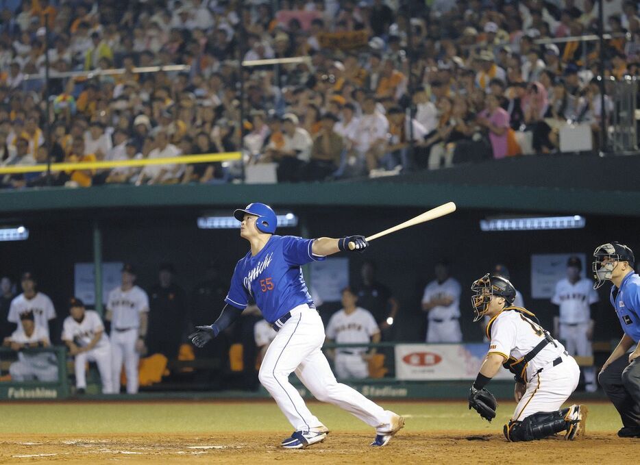 「これぞ4番の細川よ‼」巨人・ライデル撃ちの中日・細川成也に称賛の嵐「半端ないって」「エグいわw」「お返しじゃ」（中日スポーツ）-Yahoo!ニュース news.yahoo.co.jp/articles/0c71b…