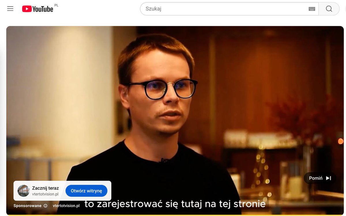 Uwaga na deepfakeowe kampanie na YouTube / jakieś totalne nagromadzenie tego w ostatnich tygodniach. Nie klikać, nie rejestrować się, niczego nie kupować. Prośba o zgłaszanie jeśli zauważycie.