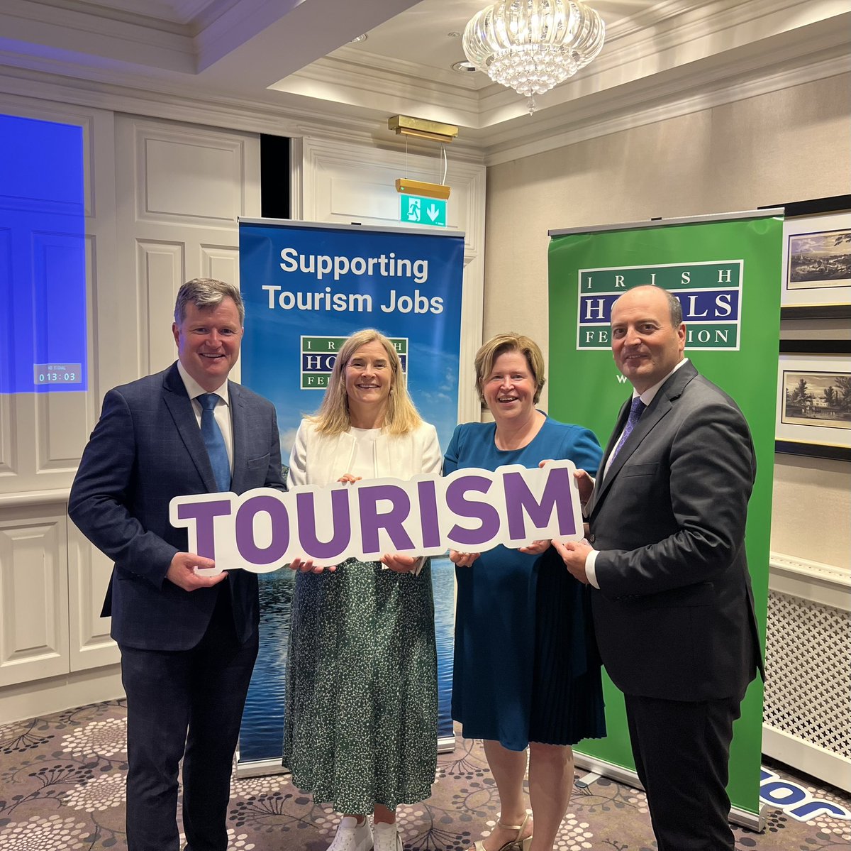 malcolmbyrne's tweet image. Always a pleasure to engage with the @IHFcomms and to discuss the importance of tourism and hospitality to Ireland.