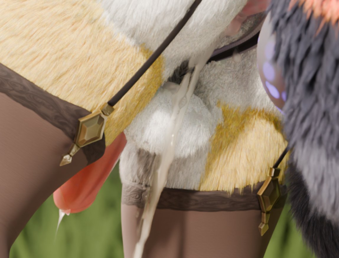 [wip] Been a while since I've made anything using fur-sims; It's taken a bit of time to set back up but it's getting there. Would love to do more with it in the future!