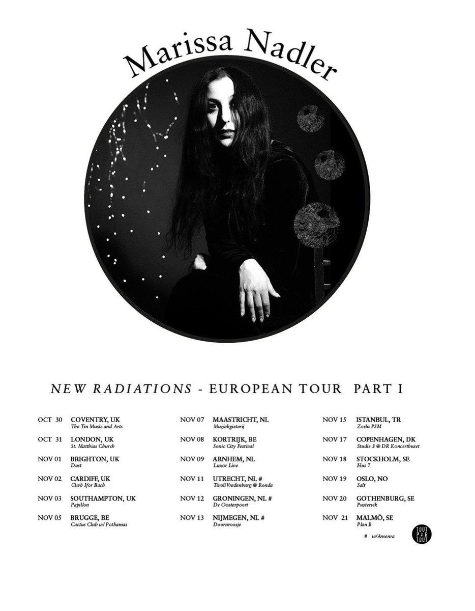 <a href="/marissanadler/">Marissa Nadler</a> will tour the UK and Europe this fall with North American dates to be announced soon!

marissanadler.com/tour