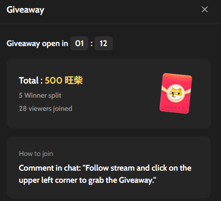 试运行了一下 还不错
晚点来空投1M的旺柴
later i will aridrop 1M $旺柴 in my live stream room
sidekick.fans/cm9pqz5rb031yl…