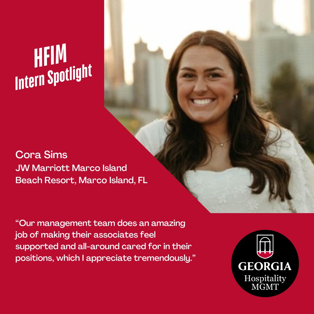 Internship Update! 

Cora Sims is thriving at JW Marriott Marco Island! This week:
✅ Front desk check-ins/outs
✅ Billing adjustments
✅ FS-PMS mastery
✅ Associate Appreciation Week vibes

Loving Marriott’s “people first” culture! #InternshipDiaries #MarriottLife #Hospitality
