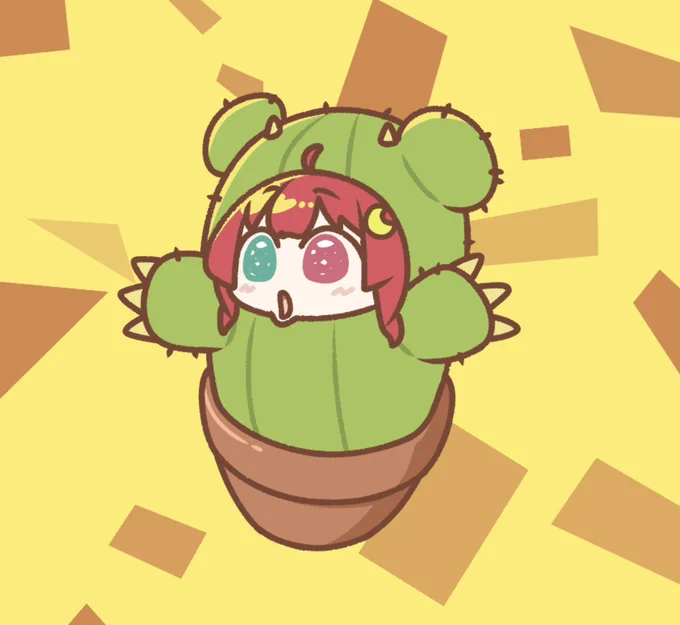 サボテンロアちゃん ロアちゃんサボテンごっこしてる〜? 暑いとサボテンごっことかしたくなるよね シャボテン動物公園とかでサボテンを見てサボテンを学びサボテン生活をするのもだよ! ロアちゃんが好きなサボテンは? ロアちゃんに色んなサボテンの花との出会いを〜 今日飯 豚肉炒め #ロアート