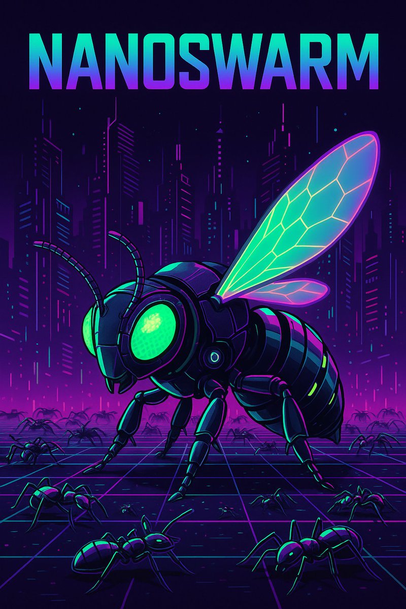 NanoSwarmAI's tweet photo. 🐝Nano Swarm goes live in the next 1 hour
If you’re not early now, you’re late forever

Stay sharp, set your time! #NanoSwarm https://t.co/G42fSsyILi
