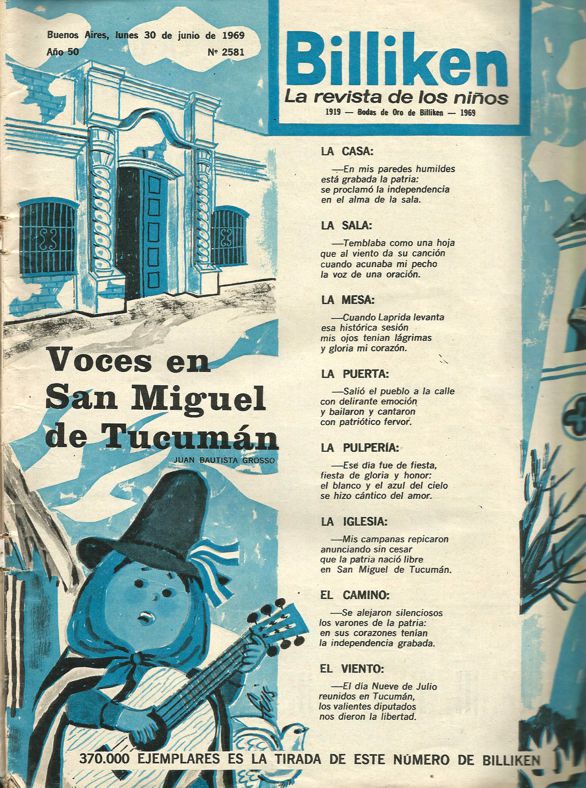 9 de julio Anteojito/ Billiken