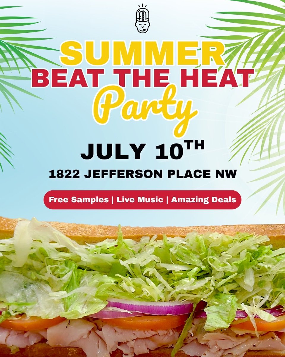 Join us tomorrow, July 10th, for the ultimate summer party! 🎉🍹
Taste our hoagies and discover the "Taylor"ed for you difference, enjoy live music, and save big with our one-day only promo!

#BeatTheHeat #SummerParty #DCEats #GourmetSandwich #Hoagie #TaylorGourmet
