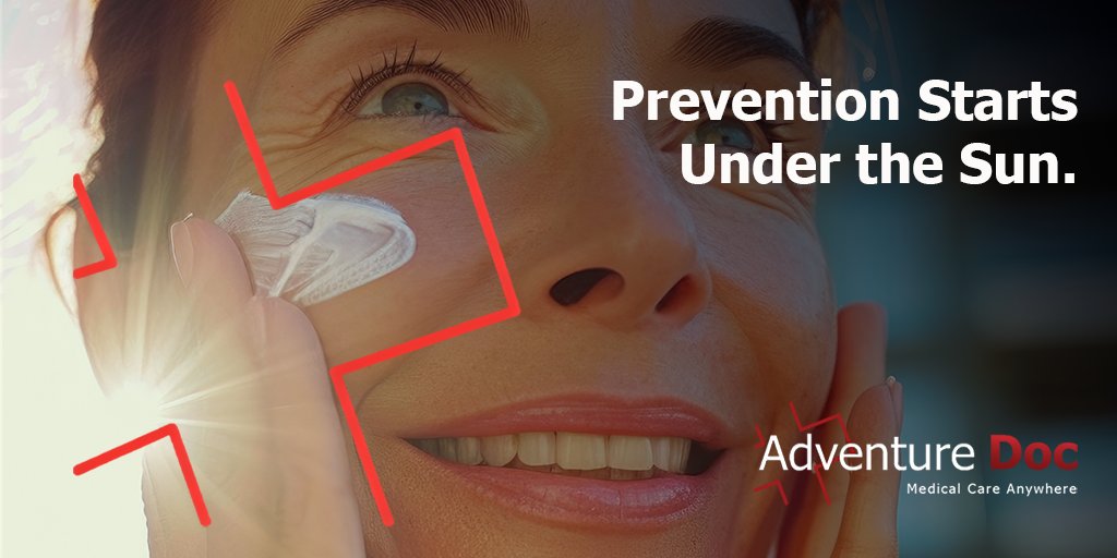 AdventureDoc's tweet photo. ☀️ It’s UV Safety Month. For many, sun exposure is a daily risk.
Field medics, outdoor workers, and rural communities all deserve protection.
Stay shaded. Stay hydrated. Stay safe.
🔗 https://t.co/UiUJc7B6tU 
#StaySafeInTheSun #AdventureDoc #UVSafetyMonth https://t.co/N3a043FTuv
