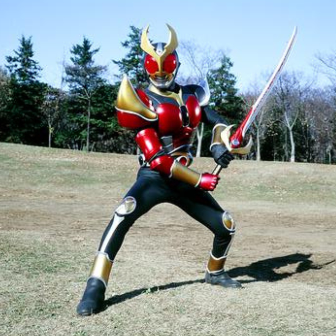 KamenRider_EN's tweet image. Summer is hot already, but not as hot as Kamen Rider Agito's fiery Flame Form! 🥵
#KamenRider #KamenRiderAgito