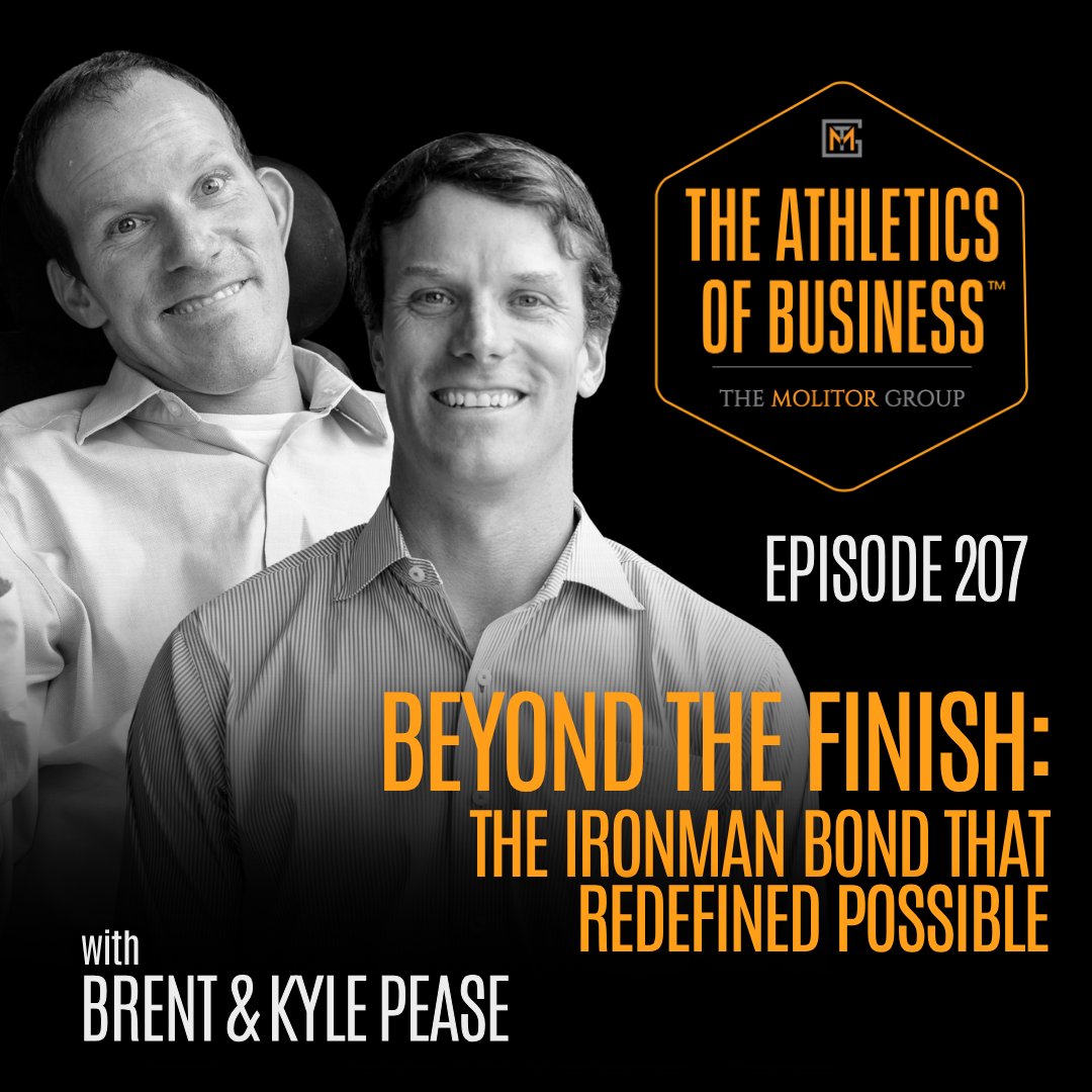 What does it really mean to show up for someone else, and never settle? 

🎙️ Listen now → bit.ly/TAOB207_Brent_…

#AthleticsOfBusiness #BeyondTheFinish #KylePeaseFoundation #Ironman #Leadership #InclusionMatters