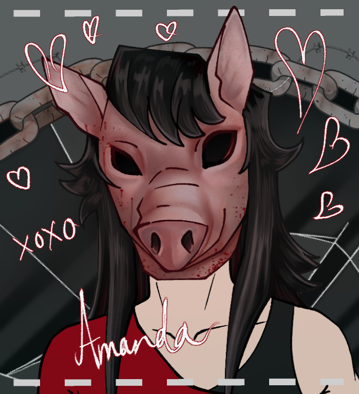 KlutzyGutsi's tweet image. #WIP ♥ Amanda
#thepig #saw #dbd