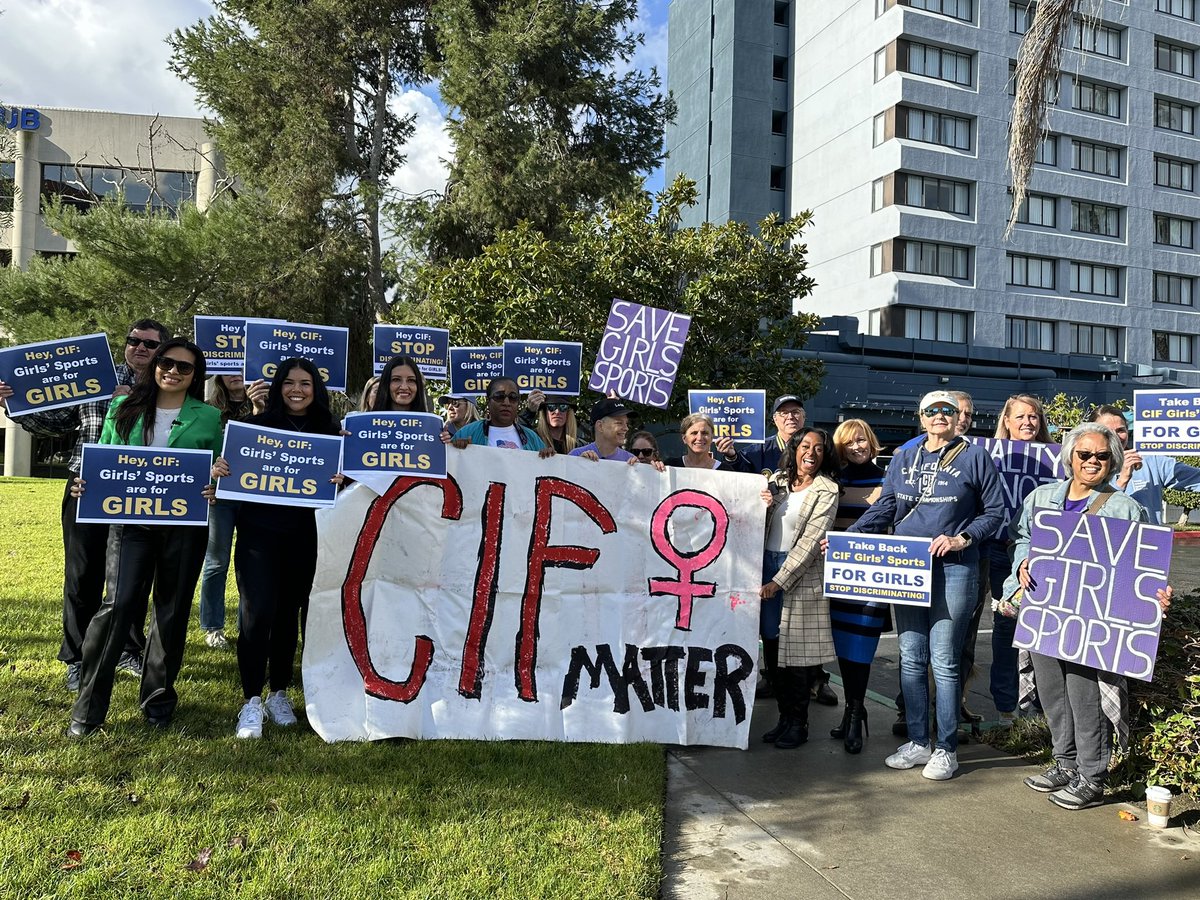 BREAKING: Trump Admin is SUING CA over Title IX!

After 2+ years speaking up &amp; down CA at <a href="/CIFState/">CIF State</a> &amp; CA Capitol w amazing warriors, warning this day would come

The fight to protect girls is paying off.

Today feels like the beginning of the end of males in girls’ sports in CA.