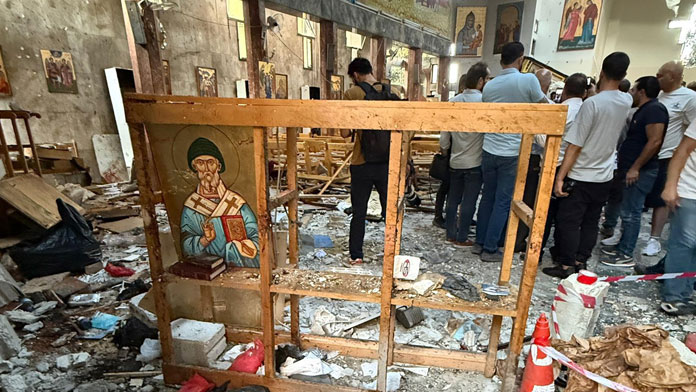 TrKritik's tweet image. Şam’daki Mar Elias Kilisesi Saldırısı ve Suriye’de Güvenlik Krizi Üzerine
kritik.com.tr/sam-daki-mar-e…
@RakipogluMehmet yazdı: