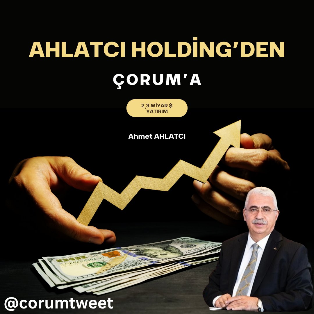 🔥🚀Ahmet Ahlatcı, Çorum'a 2,3 milyar dolar değerinde, yaklaşık 2 bin kişinin çalışacağı füze ve roket yakıtlarıyla ilgili dev bir tesis kuracaklarını duyurdu. 
#çorum #ahlatcı