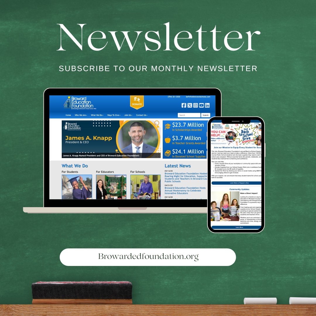 Get the latest education news delivered right to your inbox!  
From student achievements to upcoming initiatives, our newsletter keeps you informed and inspired. 
Subscribe now by visiting bit.ly/3S8saJP.