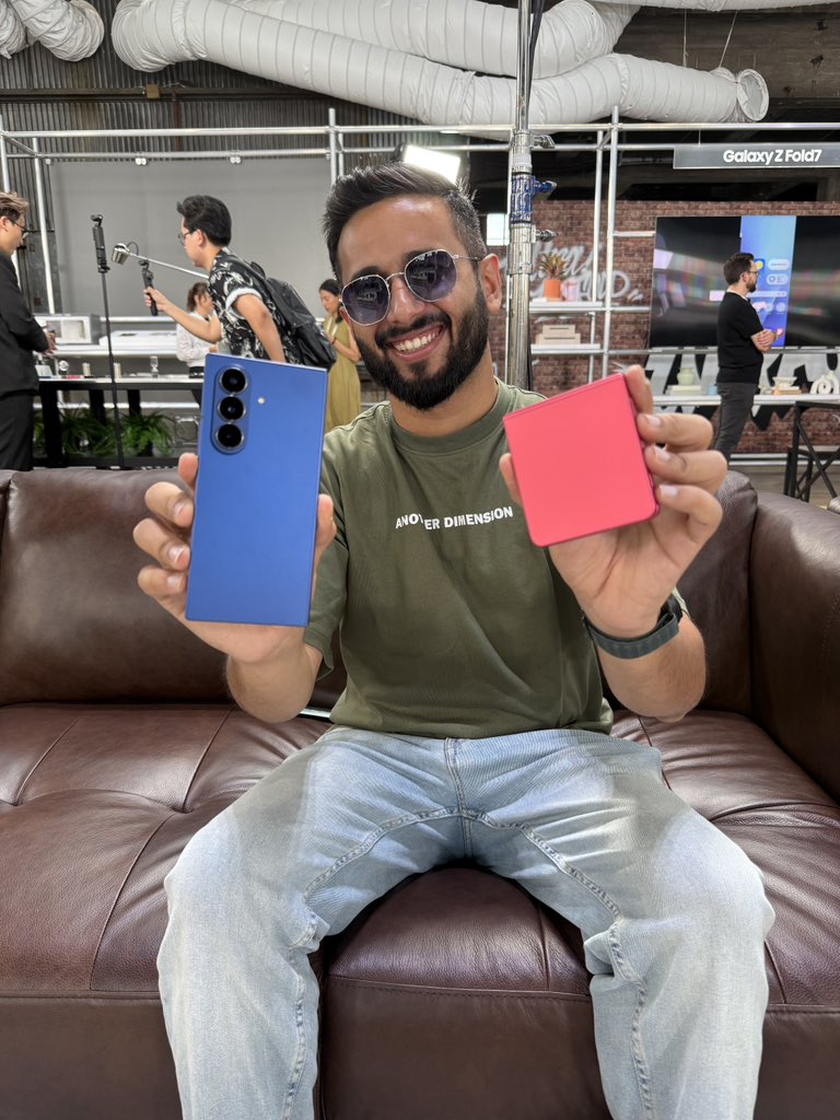 The Samsung Galaxy Unpacked is underway and we have the new foldables - Galaxy Z Fold 7 and Galaxy Flip 7. 

Both get some significant hardware improvements. Thoughts live on <a href="/TimesNow/">TIMES NOW</a> <a href="/digitindia/">Digit</a> 💯