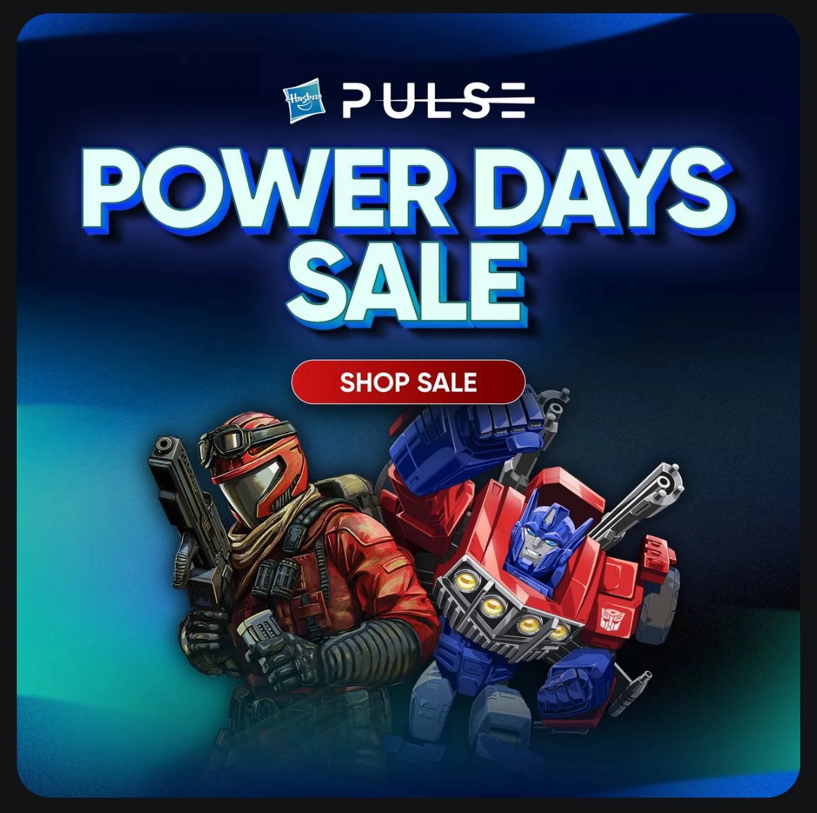 yak_face's tweet photo. Hasbro Pulse has quietly kicked off their annual Power Days Sale for select eligible items. This year it seems that discounts are a little lower with Premium Members only receiving up to 25% off (previous years were 35%). #hasbro #hasbropulse #powerdays
https://t.co/YEKSWjZp53 https://t.co/PAOk2ttxJV
