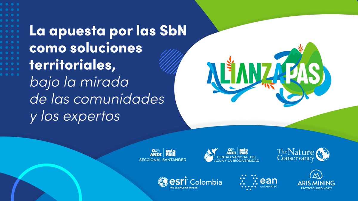 ANDI_Santander's tweet photo. Hoy es un gran día para la #AlianzaPAS 💧
Con las comunidades de Vetas, Suratá y California, nos encontraremos en el cuarto taller de #SolucionesBasadasenlaNaturaleza desde y para el territorio para seguir avanzando en la protección del agua 💦

#AlianzaPAS #SotoNorte https://t.co/PJNBXhovAG