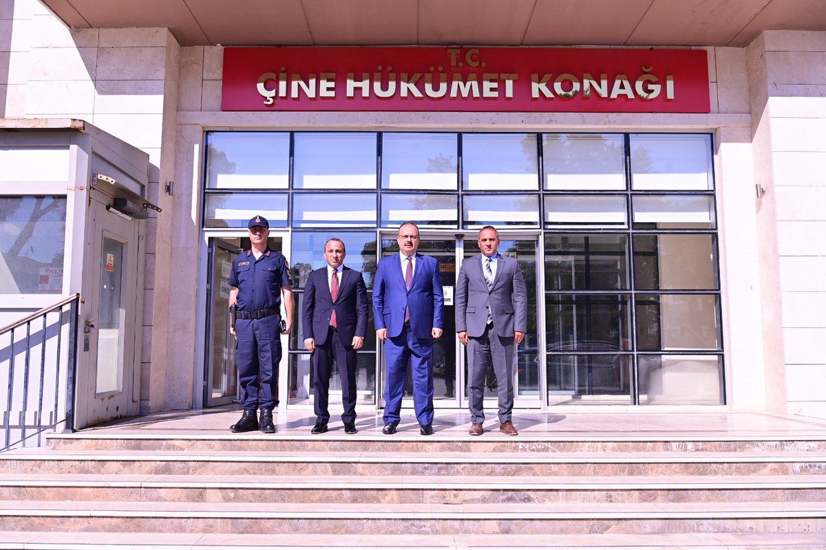 T.C. Aydın Valiliği (@aydinvaliligi) on Twitter photo Vali <a href="/YakupCanbolat/">Yakup CANBOLAT</a>,
Çine Kaymakamı Ali Erdoğan'a iade-i ziyarette bulundu.
📍Çine Kaymakamlığı Vali <a href="/YakupCanbolat/">Yakup CANBOLAT</a>,
Çine Kaymakamı Ali Erdoğan'a iade-i ziyarette bulundu.
📍Çine Kaymakamlığı