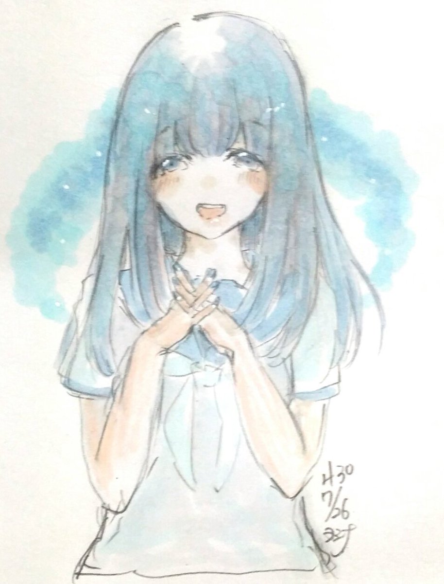 鎧塚みぞれ 「2018年→2025年 オリジナル絵で比較… 一緒に頑張ろうは、これからの自分と」|ヨシナのイラスト