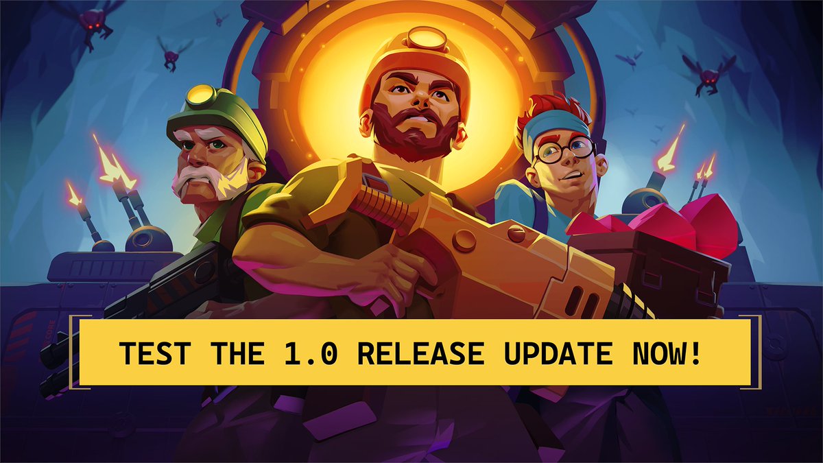 DrillCoreGame's tweet image. Platform Managers, the Board of Directors needs YOU 🫵
We're currently playtesting the 1.0 Release of Drill Core and need volunteers to try out the latest version and provide feedback 💼
Interested? Head over to our official corporate communications channel on Discord and we'll…