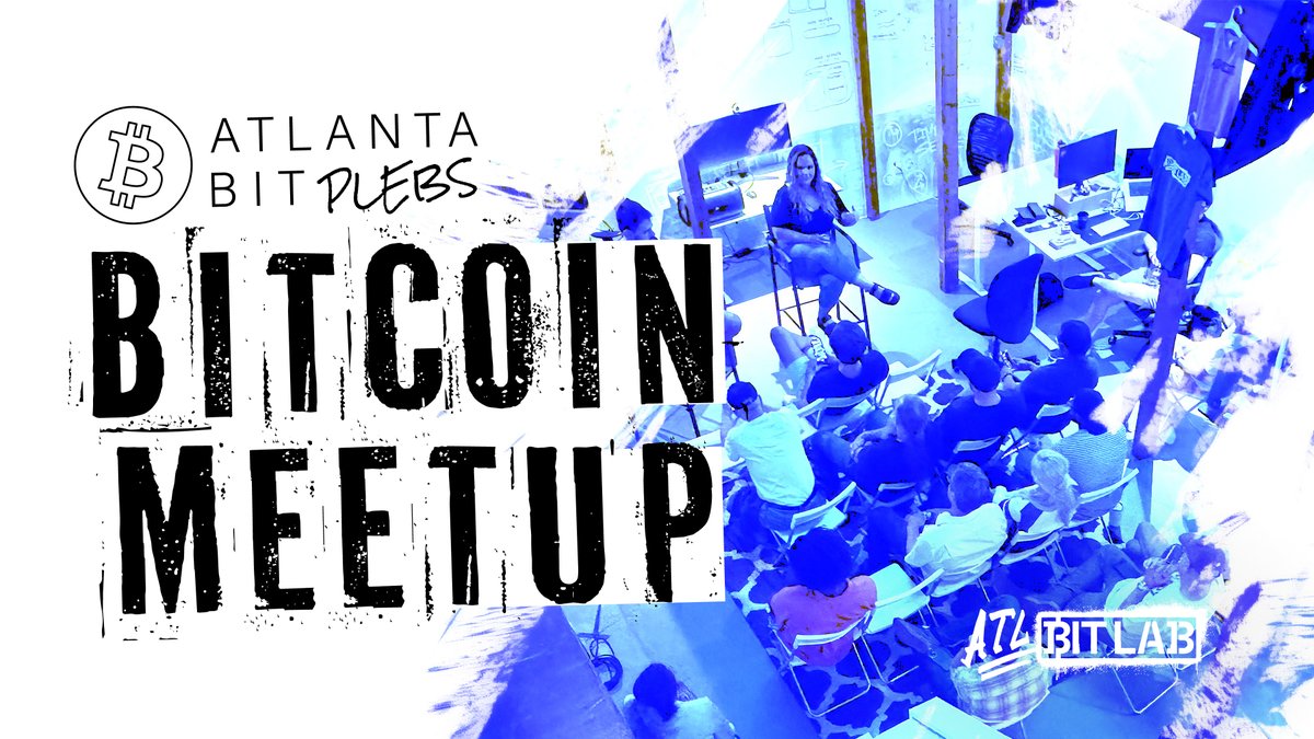 atlbitlab's tweet image. Bitcoin Meetup in July! Connect with fellow Bitcoiners and strengthen the local community at ATL BitLab. meetup.com/atlantabitdevs…