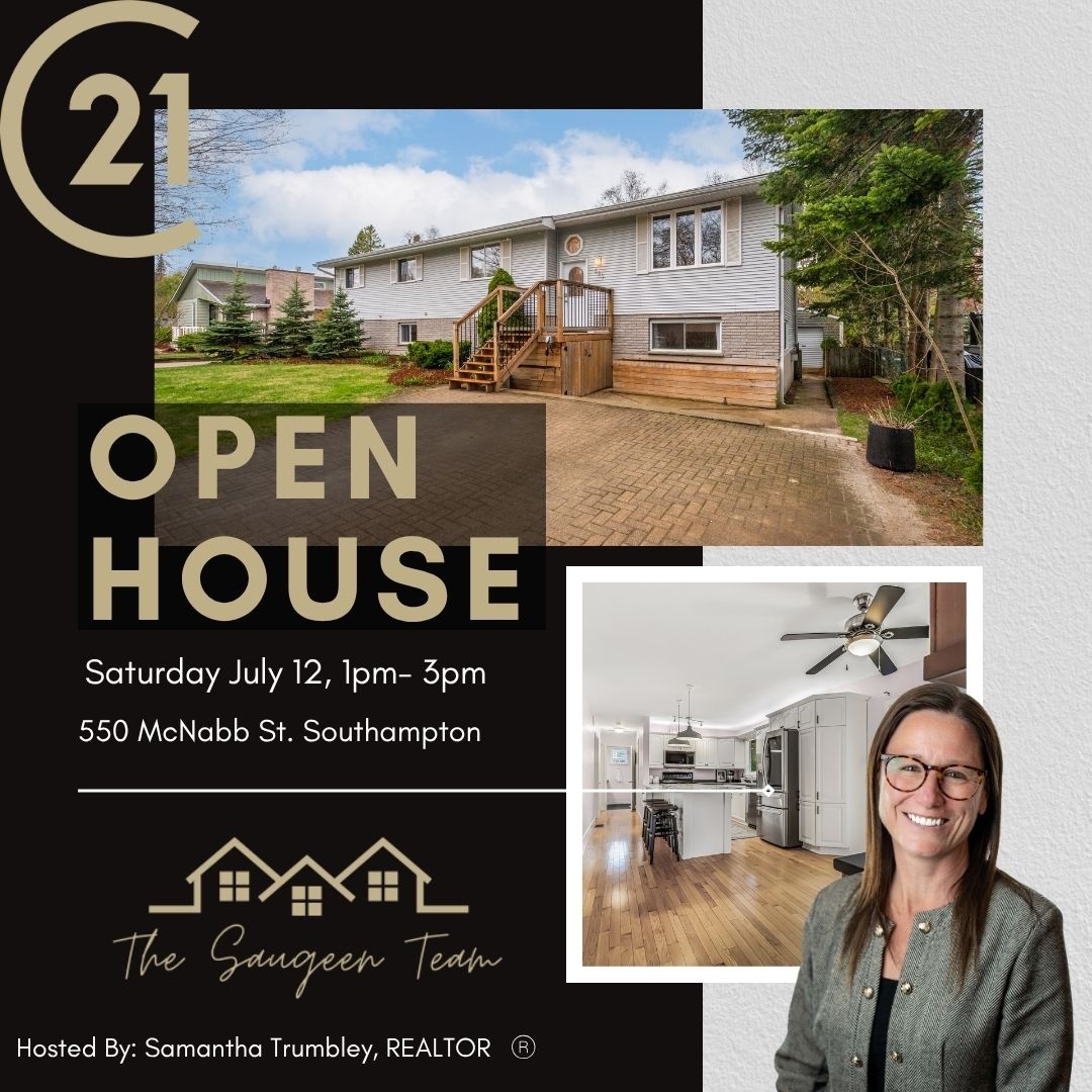 SaugeenTeam's tweet photo. 🏠️ OPEN HOUSE! 🏠️
⁠
550 McNabb St. Southampton - Saturday July 12th, 1pm-3pm
⁠⁠

For more information, https://t.co/gFIXPPRUKF
⁠
#saugeenteam #century21 #realestate #saugeenshores #saugeenshoresrealestate #realtor  #openhouse https://t.co/uQAhAKq21E