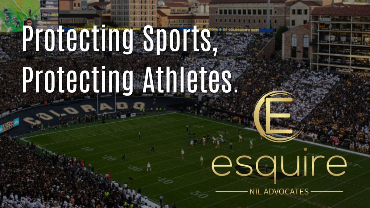 Compliance isn’t just a box to check—it’s your safety net. At Esquire, we handle the details so you can focus on the grind and your future. We've got your back.

Got compliance questions? Let’s talk.

esquirenil.com/contact/

#NILCompliance #StudentAthletes #NIL #CollegeSports